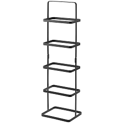Černý vysoký stojan na boty YAMAZAKI Tower Shoe Rack