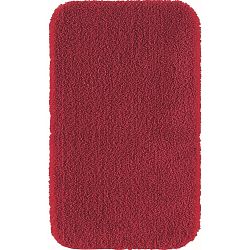 Červená koupelnová předložka Confetti Bathmats Miami, 50 x 57 cm