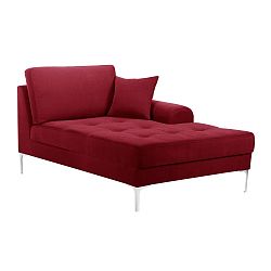 Červená  rohová lenoška Corinne Cobson Dillinger, pravý roh