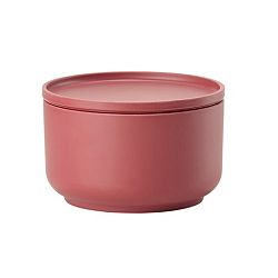 Červená servírovací miska s víkem Zone Peili, ⌀ 12 cm