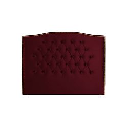 Červené čelo postele Mazzini Sofas Anette, 200 x 120 cm