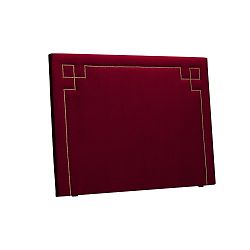 Červené čelo postele THE CLASSIC LIVING Nicolas, 120 x 180 cm