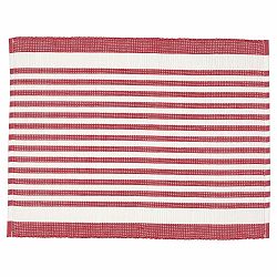 Červeně pruhované bavlněné prostírání Green Gate Alice, 35 x 45 cm