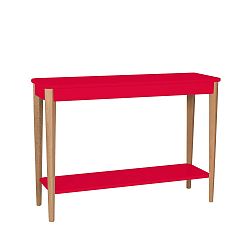 Červený konzolový stolek Ragaba Ashme, šířka 105 cm