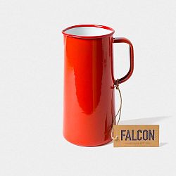 Červený smaltovaný džbán Falcon Enamelware TriplePint, 1,704 l