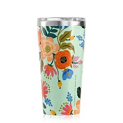Cestovní hrnek z nerezové oceli Corkcicle Tumbler Floral, 470 ml