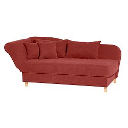 Cihlově červená lenoška se sedem na pravé straně Max Winzer Selma