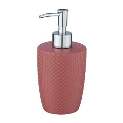 Cihlově červený keramický dávkovač mýdla Wenko Punto