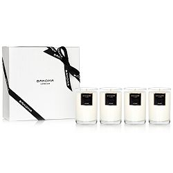 Dárková sada 4 vonných svíček s vůní jasmínu Bahoma London, 35 hodin hoření