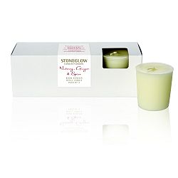 Dárková sada svíček a difuzéru s vůní muškátového oříšku a zázvoru Stoneglow