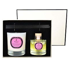 Dárková sada svíčky a difuzéru Aromatherapy, vůně rozmarýnu