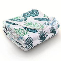 Deka z mikrovlákna AmeliaHome Botanique, 220 x 240 cm