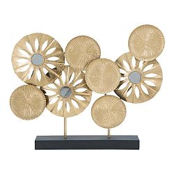 Dekorace ve zlaté barvě Mauro Ferretti Daisy, výška 42 cm