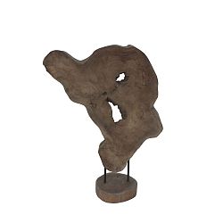 Dekorace z teakového dřeva HSM collection Root, výška 55 cm