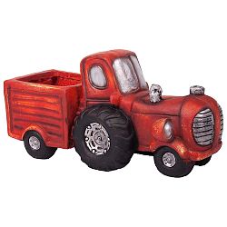 Dekorativní květináč ve tvaru kombajnu Kenneth Crawler