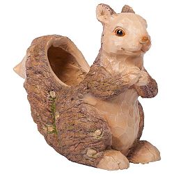Dekorativní květináč ve tvaru veverky Matthew Chipmunk