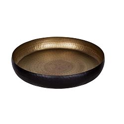 Dekorativní podnos s mosazným detailem De Eekhoorn Waitress, Ø 44 cm