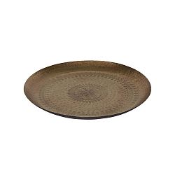 Dekorativní podnos s mosazným detailem De Eekhoorn Waitress, Ø 55 cm