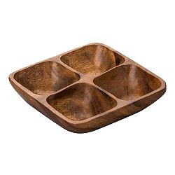 Dělená servírovací miska z akáciového dřeva Premier Housewares Socorro