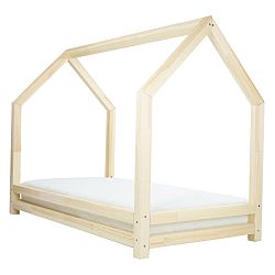 Dětská postel z lakovaného smrkového dřeva Benlemi Funny, 90 x 180 cm