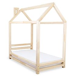 Dětská postel z přírodního smrkového dřeva Benlemi Happy, 90 x 200 cm