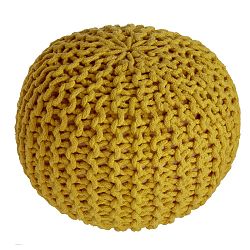 Dětský hořčicový ručně vyrobený pufík Nattiot Lili