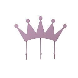 Dětský růžový nástěnný věšák Bloomingville Princess