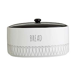 Dóza na chléb z dolomitu Premier Housewares Heartlines, 32 x 22 cm