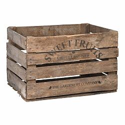 Dřevěná přepravka Esschert Design Retro, 51 x 40 x 31 cm