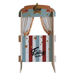 Dřevěné dětské maňáskové divadlo Dekornik Classic Retro