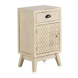 Dřevěný noční stolek se zásuvkou a dvířky Geese Lorelai