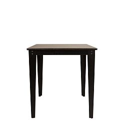 Dřevěný stůl s čenými nohami Dutchbone Scuola, 70 x 71 cm