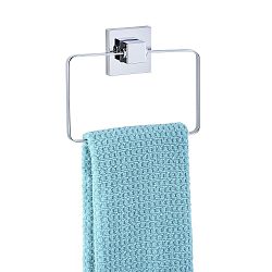 Držák na ručníky bez nutnosti vrtání Wenko Vacuum-Loc Ring, až 33 kg