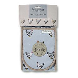 Dvojitá bavlněná kuchyňská rukavice Cooksmart ® Farmers