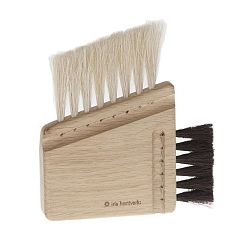 Dvojitý kartáč na počítač z koňských žíní Iris Hantverk