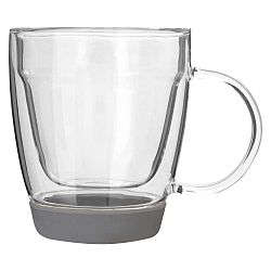 Dvojstěnný skleněný hrnek Premier Housewares Double Wall, 220 ml