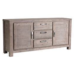 Dvoudveřová komoda z akáciového dřeva Furnhouse Alaska