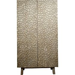 Dvoudveřová šatní skříň z mangového dřeva Støraa James