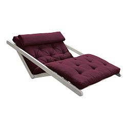 Dvoumístná variabilní lenoška Karup Design Figo White/Bordeaux