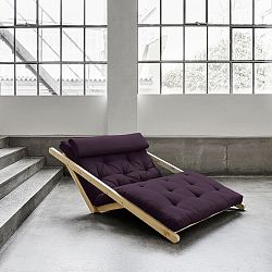 Dvoumístná variabilní lenoška Karup Figo Raw/Purple