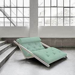 Dvoumístná variabilní lenoška Karup Figo White/Peppermint