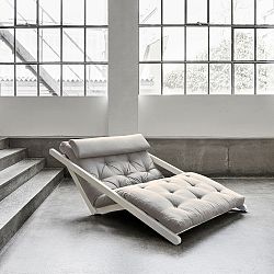 Dvoumístná variabilní lenoška Karup Figo White/Vision