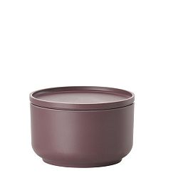 Fialová servírovací miska s víkem Zone Peili, 500 ml
