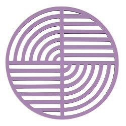 Fialová silikonová podložka pod horké nádoby Zone Trudo