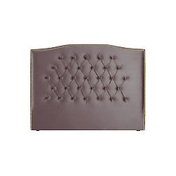 Fialové čelo postele Mazzini Sofas Anette, 160 x 120 cm