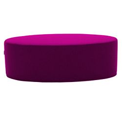 Fialový puf Softline Bon-Bon Felt Violet, délka 100 cm