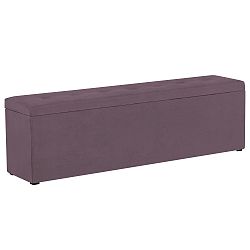 Fialvoý otoman s úložným prostorem Windsor & Co Sofas Astro, , 140 x 47 cm