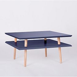 Grafitově šedý konferenční stolek Ragaba Square, 68 x 68 cm