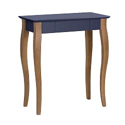 Grafitově šedý psací stůl Ragaba Lillo, délka 65 cm