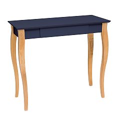 Grafitově šedý psací stůl Ragaba Lillo, délka 85 cm